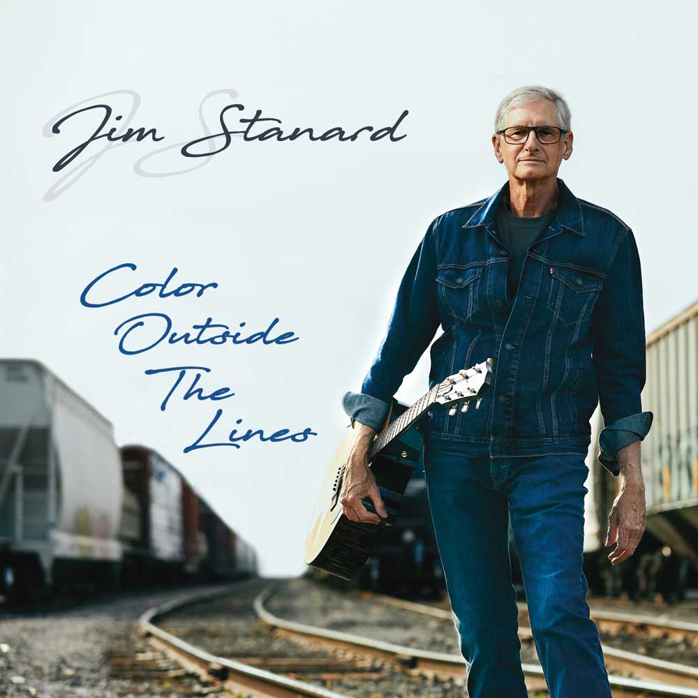 CD cover of 'Color Outside The Lines' by Jim Stanard